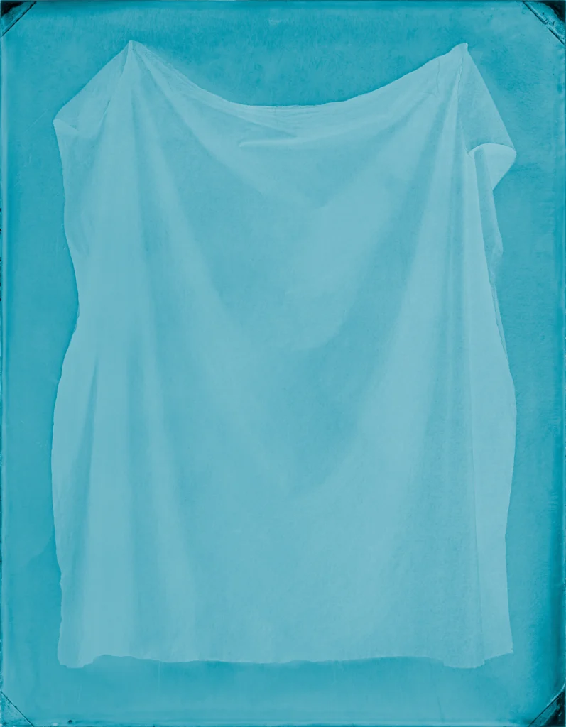 This image depicts a photograph by artist Ben Cauchi titled 'Dark Cloth'. This artwork was made in 2025. The medium is pigment print. The size of this artwork is 90x70cm. This artwork was first shown in the exhibition 'die Wahrheit enthält immer auch Lüge' at Robert Heald Gallery in Wellington New Zealand